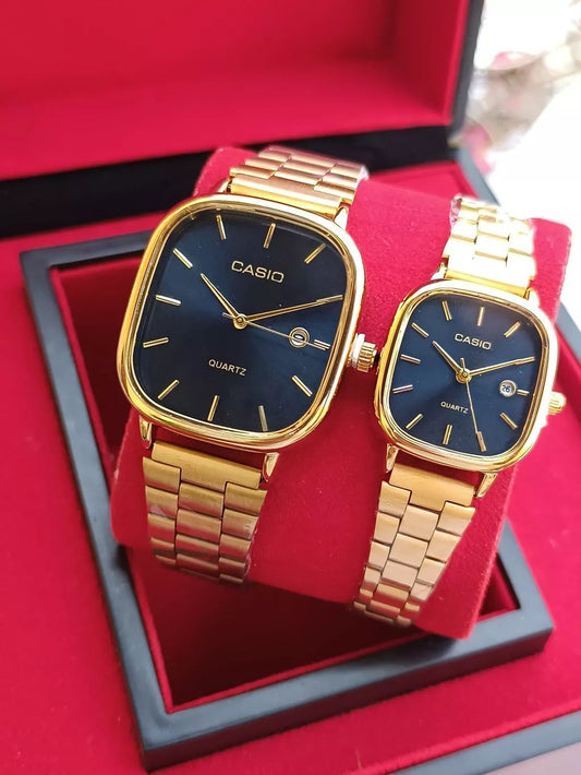 Casio Couple Watch | Dubai Luxury Edition for Him & Her