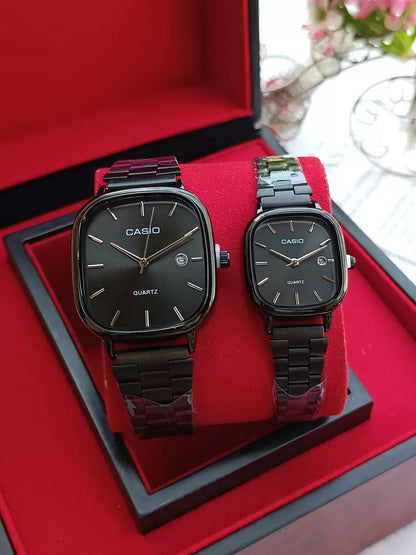 Casio Couple Watch | Dubai Luxury Edition for Him & Her